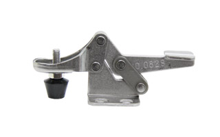 小型 ステンレス製トグルクランプNO.08-2S ゴム付きボルト付属